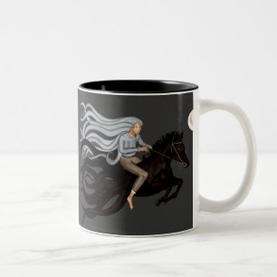 Caneca De Café Em Dois Tons Cavaleiro ideal