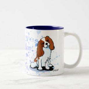 Caneca De Café Em Dois Tons Cavalier King Charles Spaniel Coffee Mug de Dois T