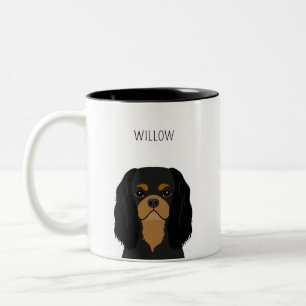 Caneca De Café Em Dois Tons Cavalier King Charles Spaniel Mug