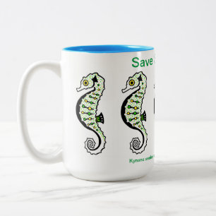Caneca De Café Em Dois Tons Cavalo-marinho - Mug