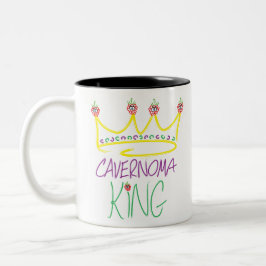 Caneca De Café Em Dois Tons Cavernoma King, Design de Jamie Twinney,
