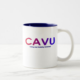 CANECA DE CAFÉ EM DOIS TONS CAVU