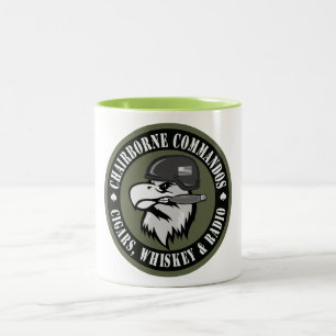 Caneca De Café Em Dois Tons CBC de GRN redondo