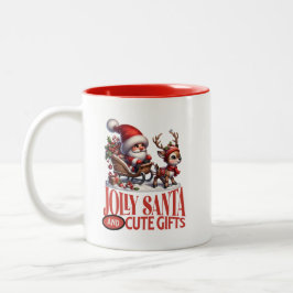 Caneca De Café Em Dois Tons CDjollysantaguda