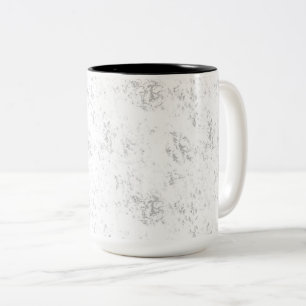 Caneca De Café Em Dois Tons Celebração de Casamento Romântico Luxuoso Design