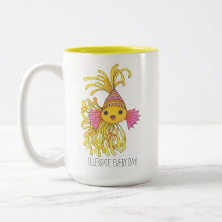 Caneca De Café Em Dois Tons Celebração de Mug de Peixe