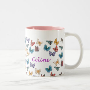 Caneca De Café Em Dois Tons Celine