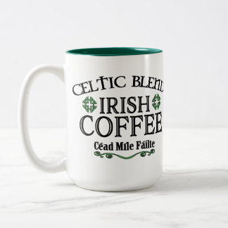 Caneca De Café Em Dois Tons Celta Blend Irish Coffee