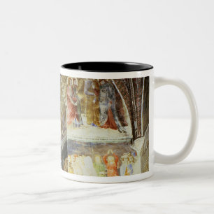 Caneca De Café Em Dois Tons Cenas da vida de St John