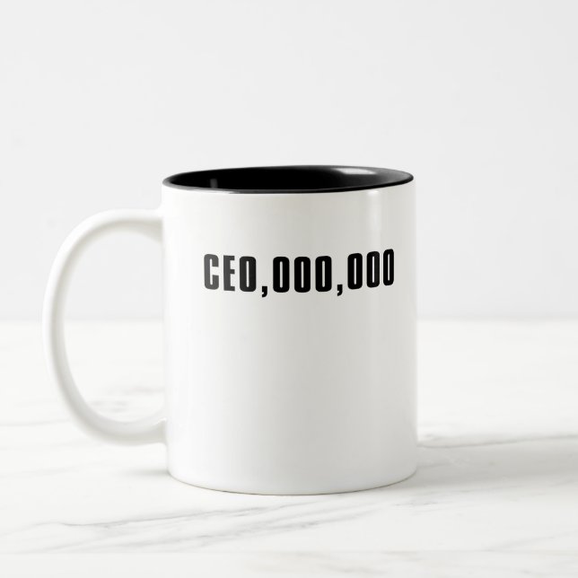CANECA DE CAFÉ EM DOIS TONS CEO, OOO, OOOO (Esquerda)