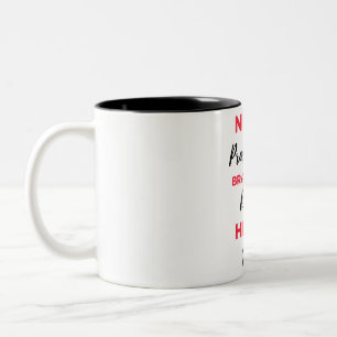 Caneca De Café Em Dois Tons Cérebros De Médico Coração 2