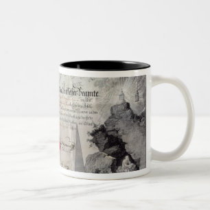 Caneca De Café Em Dois Tons Certificado maçónico, 1785