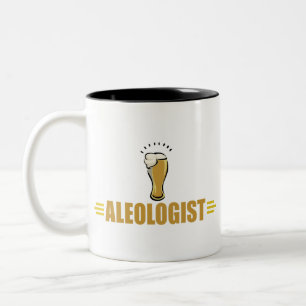 Caneca De Café Em Dois Tons Cerveja Engraçada