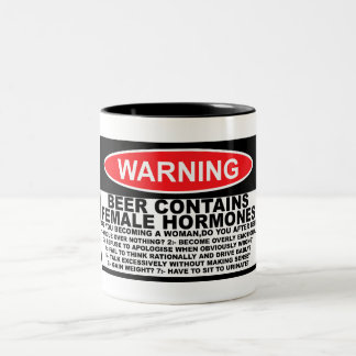 Caneca De Café Em Dois Tons Cerveja sexista