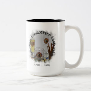Caneca De Café Em Dois Tons Cervejaria Baumberger Langenthal
