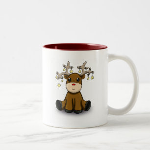 Caneca De Café Em Dois Tons Cervos