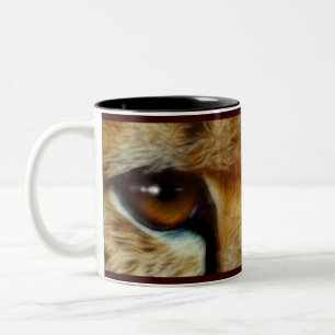 CANECA DE CAFÉ EM DOIS TONS CEUE OLHOS PINTURA