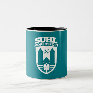 Caneca De Café Em Dois Tons Chafurdas desporto de ciclomotor Simson andorinha
