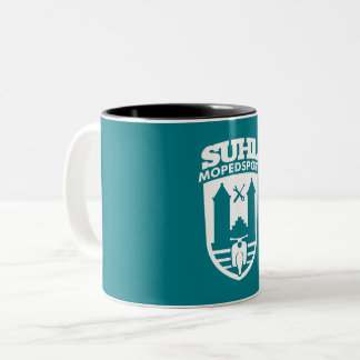 Caneca De Café Em Dois Tons Chafurdas desporto de ciclomotor Simson andorinha