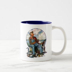 Caneca De Café Em Dois Tons Chamarizes