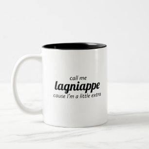 Caneca De Café Em Dois Tons Chame-me Lagniappe