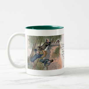 Caneca De Café Em Dois Tons Charles Dickens Mug - The Pickwick Papers
