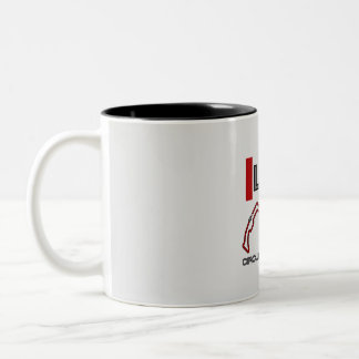 Caneca De Café Em Dois Tons Charles Leclerc, Fórmula 1, Grande Prêmio de Mônac