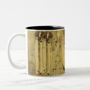 Caneca De Café Em Dois Tons Charles Rennie Mackintosh - The Wassail
