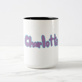 Caneca De Café Em Dois Tons Charlotte