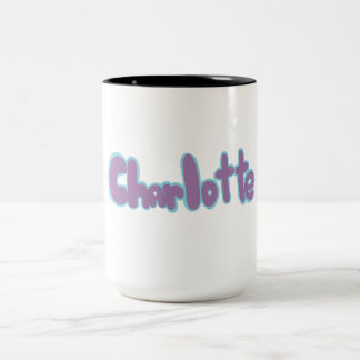 Caneca De Café Em Dois Tons Charlotte