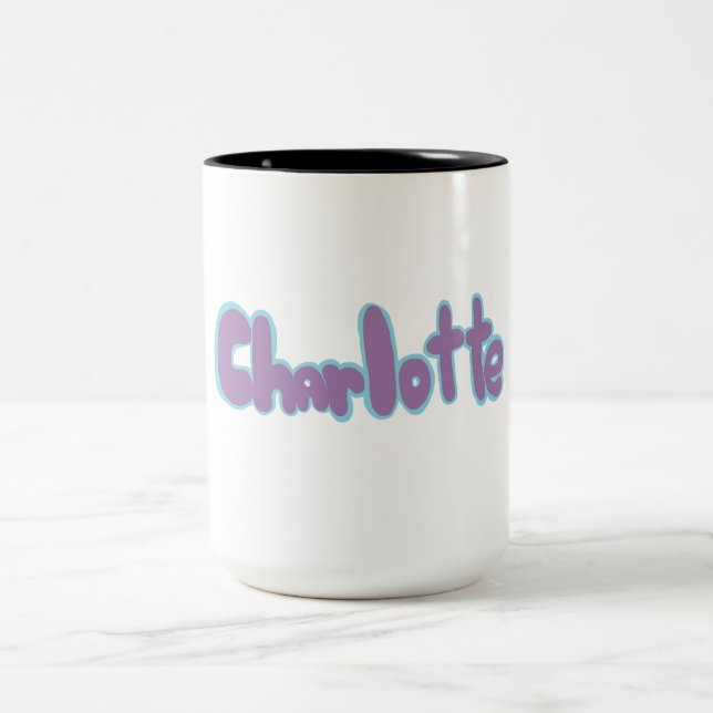 Caneca De Café Em Dois Tons Charlotte  (Centro)