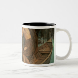 Caneca De Café Em Dois Tons Charon e psique