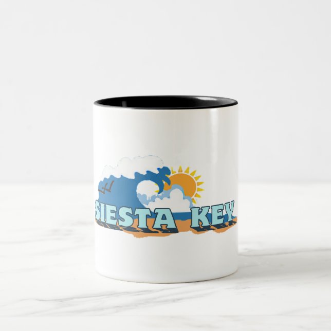 Caneca De Café Em Dois Tons Chave do Siesta (Centro)