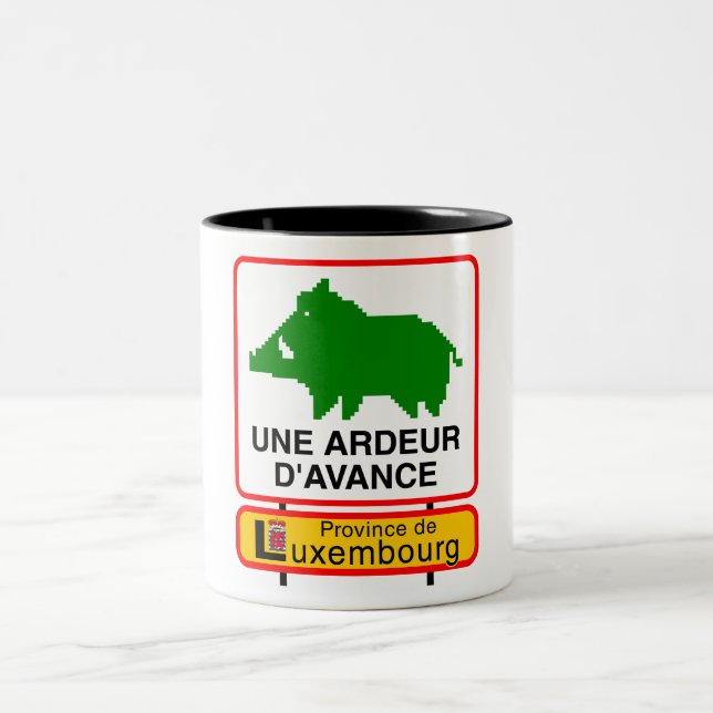 Caneca De Café Em Dois Tons Chávena - PROVÍNCIA de LUXEMBURGO (Centro)