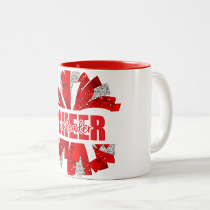 Caneca De Café Em Dois Tons Cheerleader