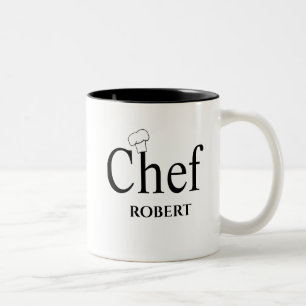Caneca De Café Em Dois Tons Chef Mug