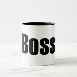 Caneca De Café Em Dois Tons Chefe