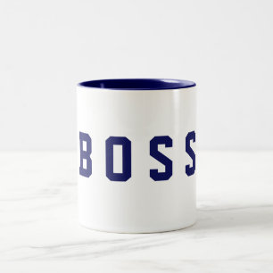 Caneca De Café Em Dois Tons Chefe