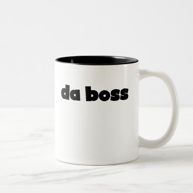 Caneca De Café Em Dois Tons Chefe da Dinamarca (Direita)
