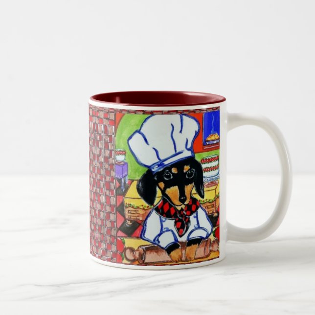 CANECA DE CAFÉ EM DOIS TONS CHEFE DOXIE (Direita)