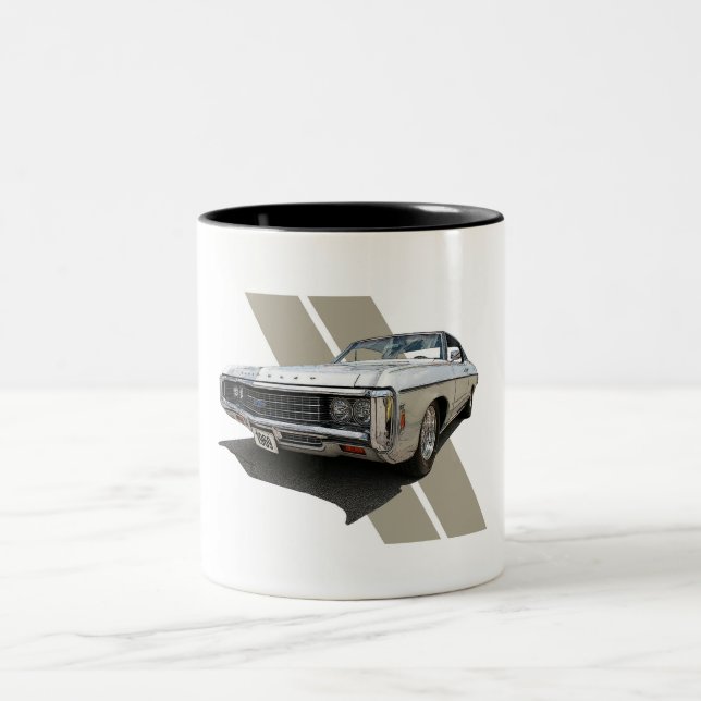 Caneca De Café Em Dois Tons Chevrolet Impala 1969 (Centro)