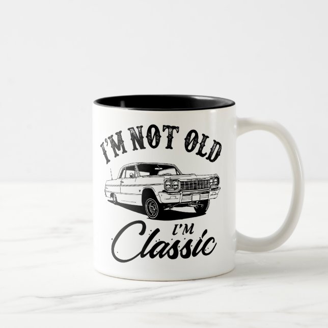 Caneca De Café Em Dois Tons Chevy Impala Mug (Direita)