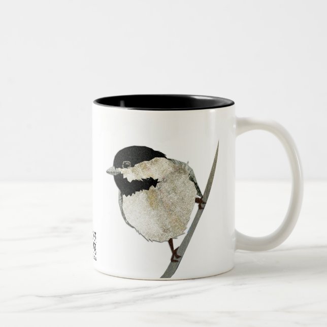 Caneca De Café Em Dois Tons Chickadee Mug (Direita)