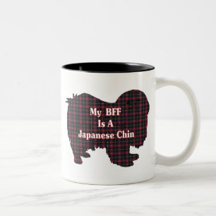 Caneca De Café Em Dois Tons Chin BFF Mug