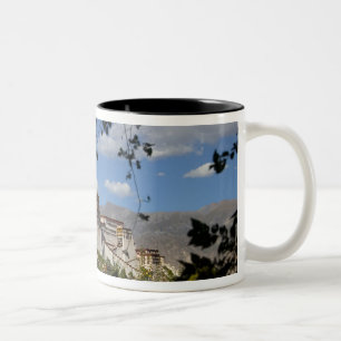 Caneca De Café Em Dois Tons China, Tibete, Lhasa, Palácio de Potala