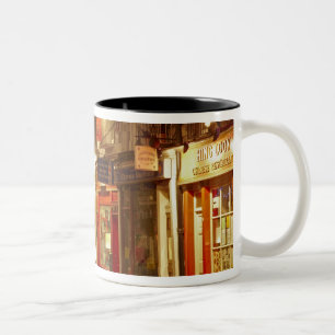 Caneca De Café Em Dois Tons Chinatown, Soho, Londres, Inglaterra, Reino Unido