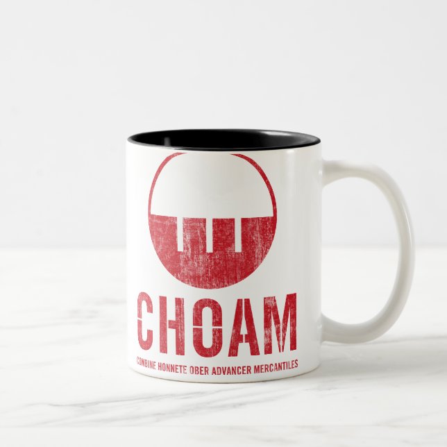 Caneca De Café Em Dois Tons CHOAM - Duna (Direita)