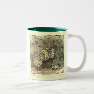 Caneca De Café Em Dois Tons Chocos