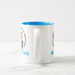 Caneca De Café Em Dois Tons Christian Ministry Mug