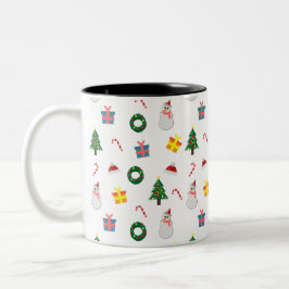 Caneca De Café Em Dois Tons Christmas Gift 